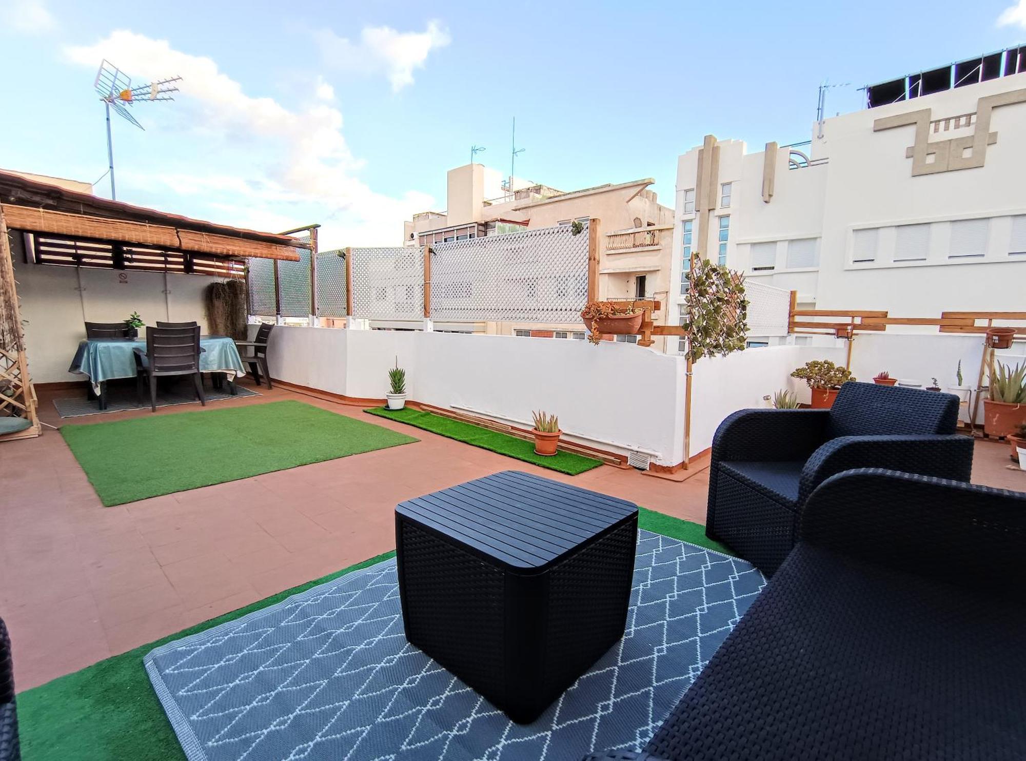Center Santa Cruz, Alojamiento Centrico Con Gran Terraza, Cocina , Salon Y Banos, Todo Privado Exteriör bild